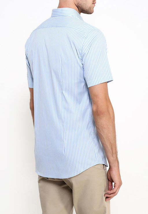 Сорочка мужская короткий рукав GREG Gb241/307/45/ZV STRETCH  фото 5