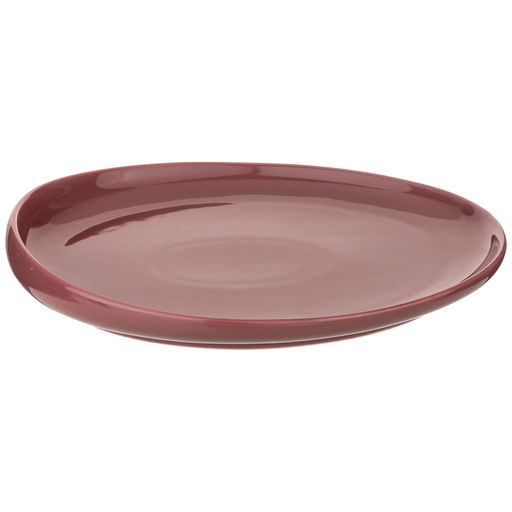 Цена за 2 шт. ТАРЕЛКА ОБЕДЕННАЯ FUSION 27*25СМ, БРУСНИЧНАЯ - Bronco фото 2