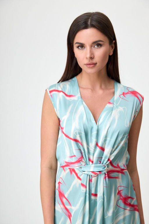 Платье ANELLI 1115 голубой