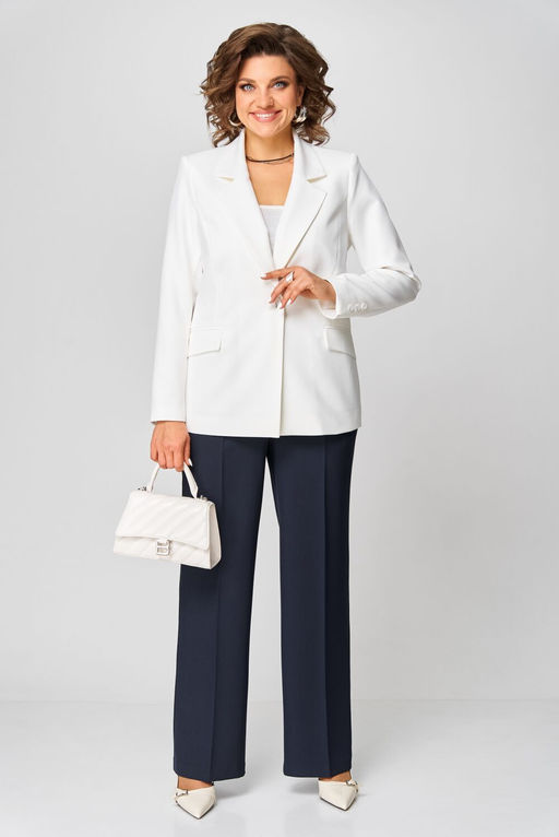 Костюм Aira Style 24237 Молочно-синий