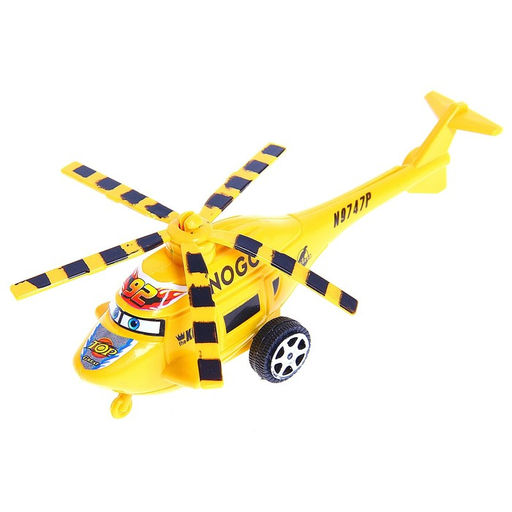 Вертолёт инерционный Глазастик, цвета МИКС - Simaland фото 8