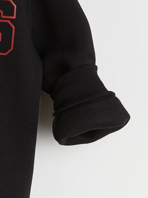 Bisiklet Yaka Galatasaray Bask?l? Erkek ?ocuk Sweatshirt