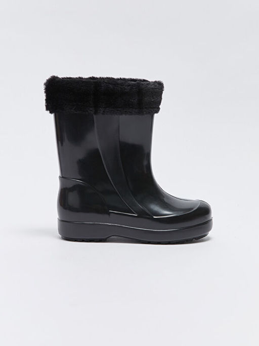 Parlak G?r?n?ml? K?rk Detayl? K?z ?ocuk Ya?mur Botu - Waikiki фото 2