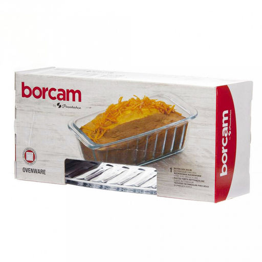 Боркам (Borcam) Форма стеклянная жаропрочная 1,12л, 25х11,5х7см, цветная коробка, Pasabahce (Турция) - Домашняя Мода фото 2
