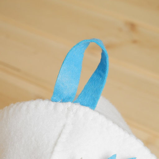 Шапка для бани детская с аппликацией Дракончик, мятный - Simaland фото 3