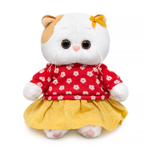Мягкая игрушка "Ли-Ли BABY в свитере в цветочек" 20см (LB-150) в инд. коробке