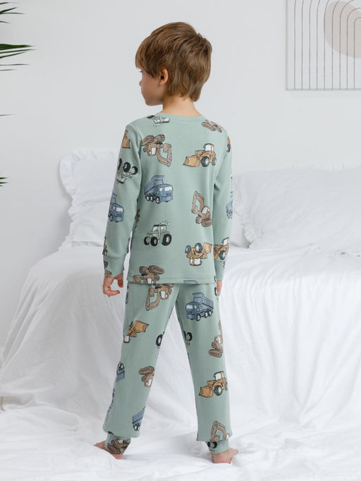 К 1552/мятный 5304 Н030 пижама дет