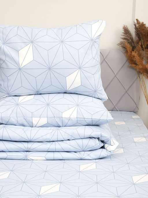 Простыня поплин Галактика-компаньон - Натали фото 2