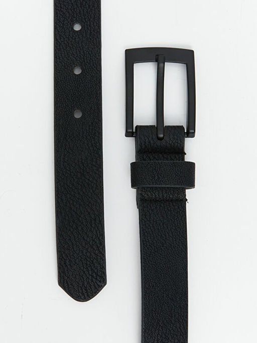 Deri G?r?n?ml? Erkek Kemer