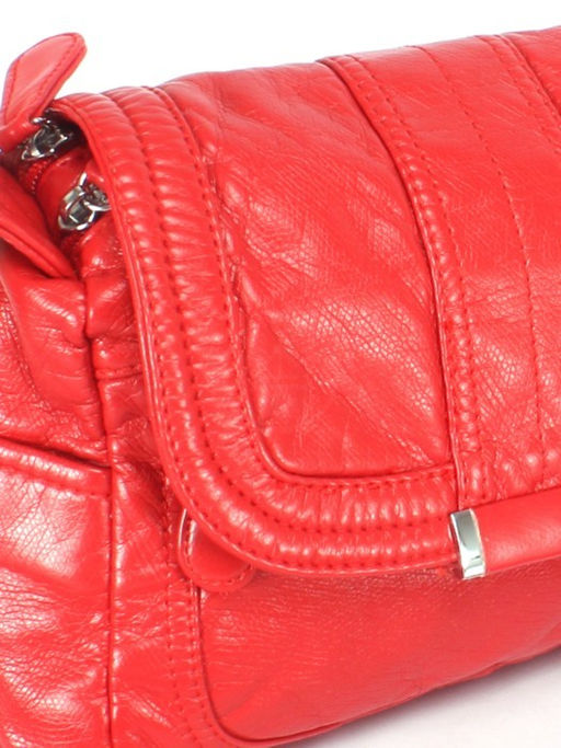 Сумка женская искусственная кожа Guecca-RY 809, 2отд, плеч/ремень, красный SALE 246347 - Adelia фото 9