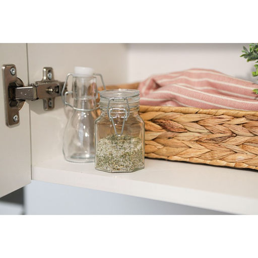 Цена за 2 шт. Бутылка для соусов и масла Доляна «Галерея», 80 мл, 5×11 см, с бугельным замком, стекло, прозрачная