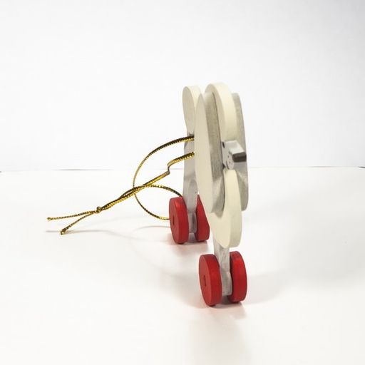 Елочная игрушка - Пудель белый 1013 - Idh фото 3