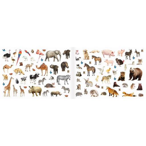 250 наклеек Мамы и малыши, 8 стр. - Буква-ленд фото 3