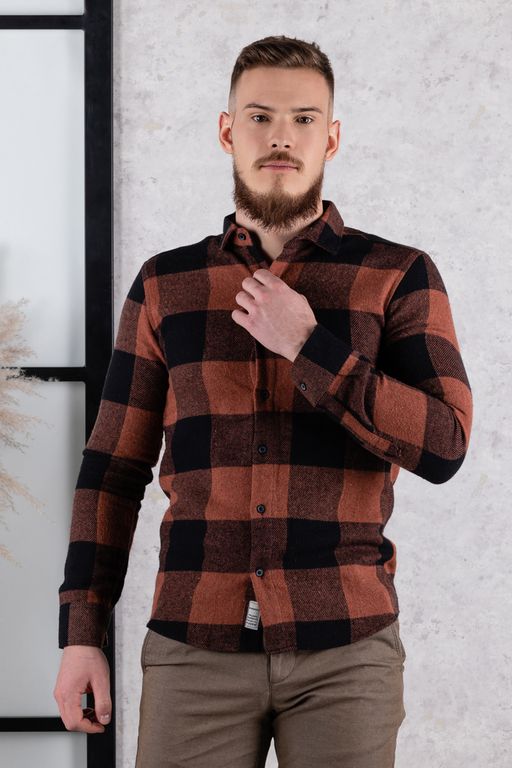 рубашка 
 17.Kimmens-KAHVE  фото 13