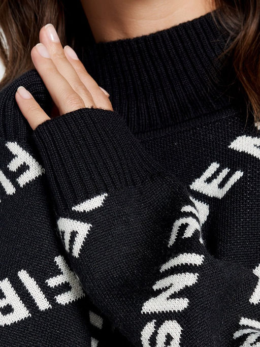 Свитер ZZ-04002 black/white - Eleganzza фото 4
