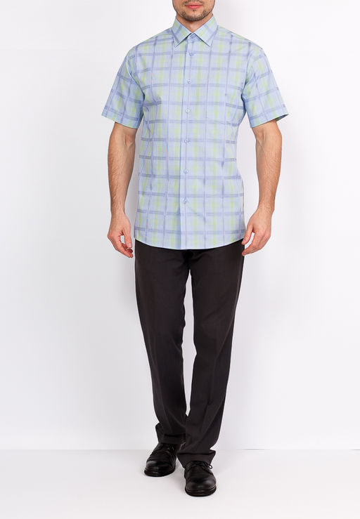 Сорочка мужская короткий рукав GREG 245/301/53/Z/1  фото 8