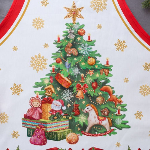 Фартук Этель «Новогодняя сказка», 65×60 см, 100 % хлопок, саржа, 190 г/м²