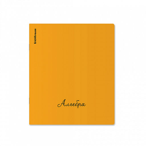 Цена за 6 шт. Тетрадь общая ученическая с пластиковой обложкой на скобе ErichKrause Neon ассорти, Алгебра, 48 листов, клетка фото 3