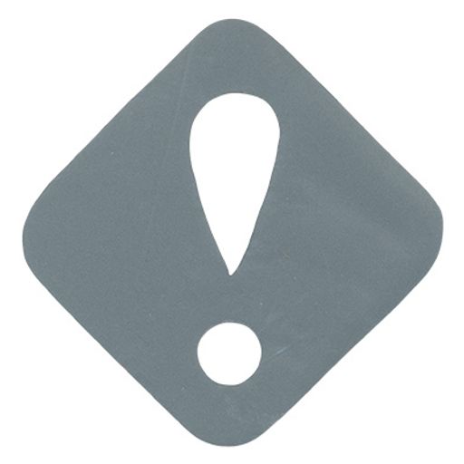 Термоаппликация BLITZ светоотражающая №4 12 шт Восклицательный знак 5x5 см