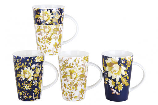 Кружка 400 мл микс керамика арт. 5372 КОРАЛЛ