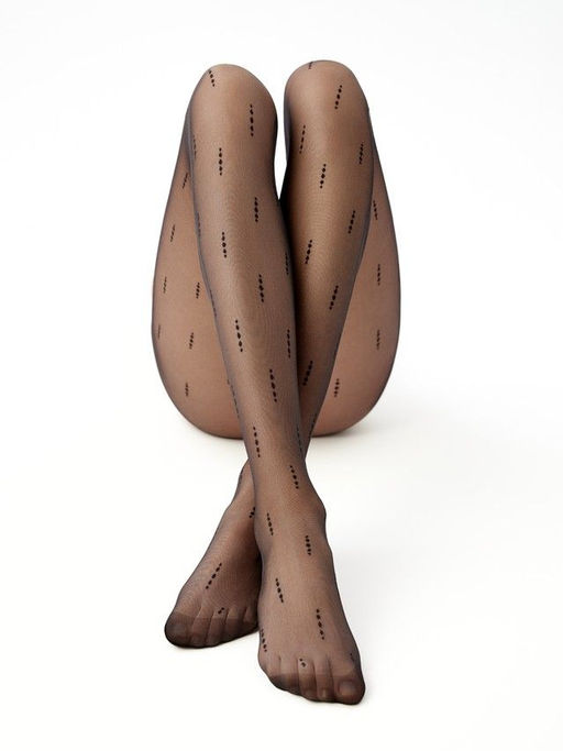 Колготки женские Conte Fantasy ELEMENT (40/1) - nero - Conte elegant фото 3