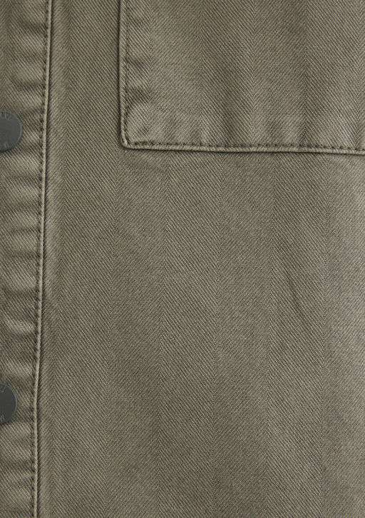 Cep Detayl? Yesil Gomlek - Mavi фото 6