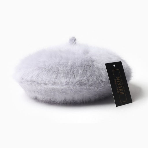 Берет женский MINAKU, цвет серый, р-р 54-56  фото 4