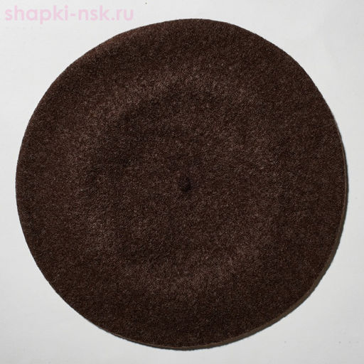 Берет Меланж фетр без отделки 11 Берет женский (56-58)