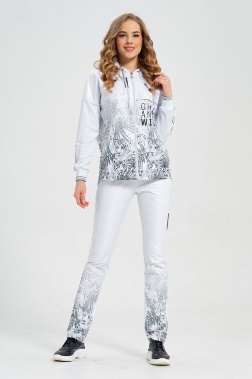 Толстовка М-4331 Белый тигр  - А+б коллекция фото 4