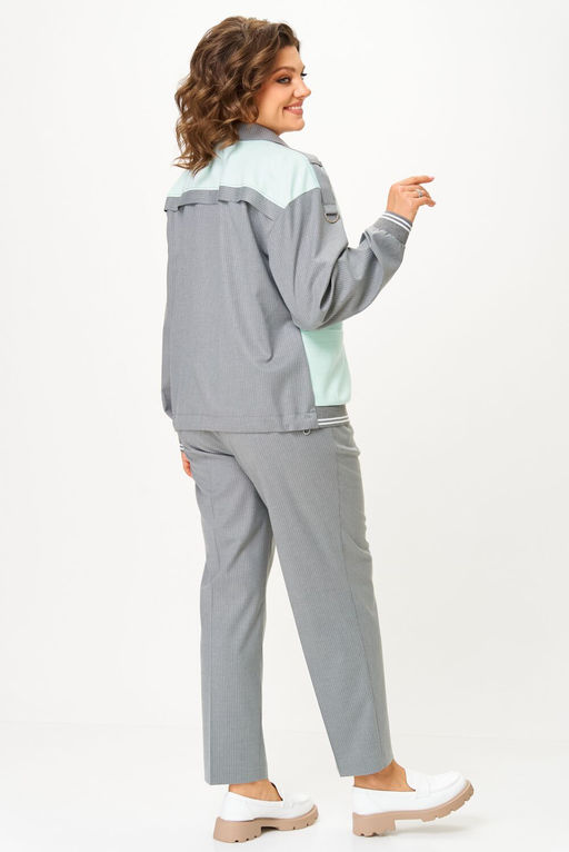 Костюм Aira Style 24231 мятно-серый