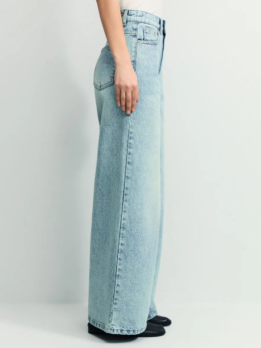 Джинсы ultra wide leg с высокой посадкой / Zarina  фото 3