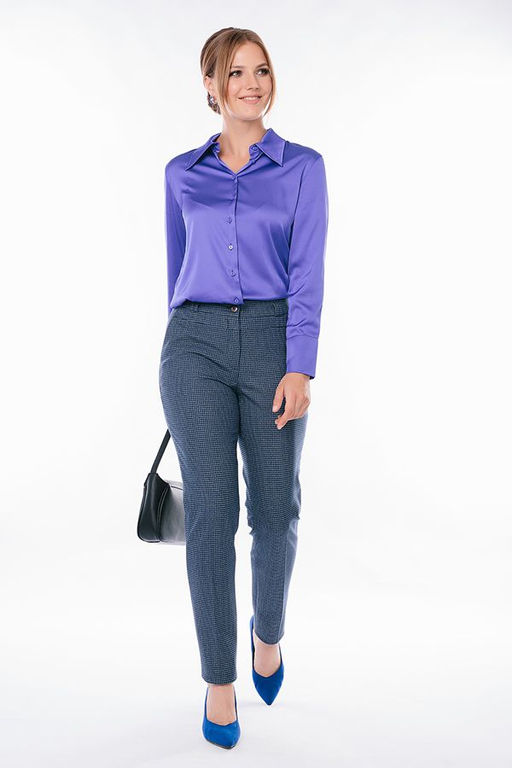 NOBBY, Женские брюки 926-112 (клетка)  фото 2