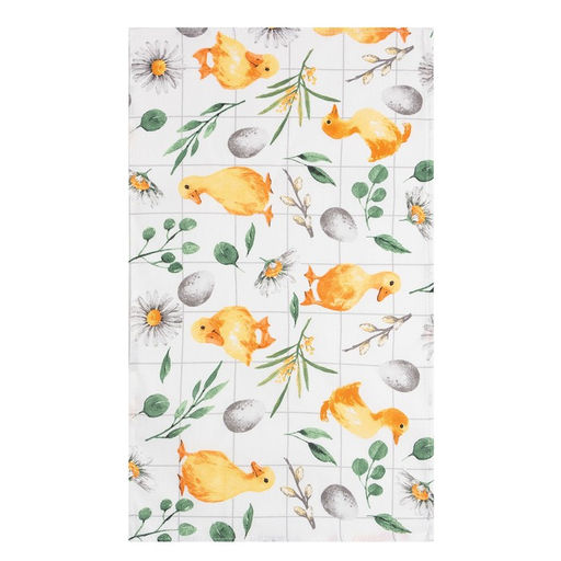 Полотенце Доляна Duckling 35х60 см, 100% хл, рогожка 164 г/м2  фото 2