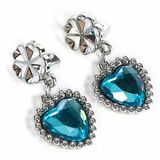 Карнавальный костюм «Снежная принцесса»: плащ, корона, кулон, серьги, палочка