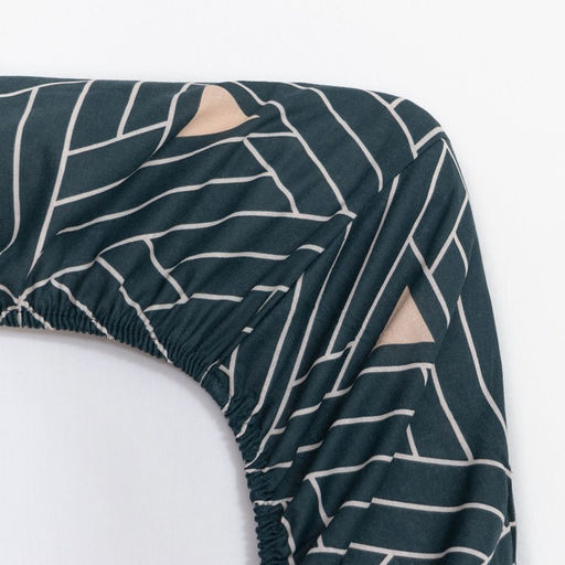 Простыня на резинке Этель Illusion 160х200х25 см, 100% хлопок, бязь, 125 г/м2  фото 3