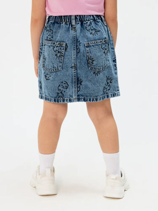 ACOOLA / Юбка джинсовая детская для девочек Metapod синий  фото 4