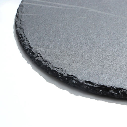 Доска для подачи из сланца Марбл S, d=20 см - Дорого внимание фото 2