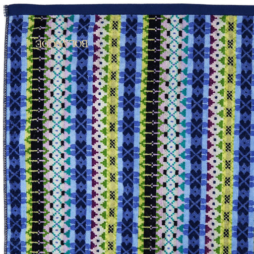 Missoni-3005 Полотенце махровое 100х150см, плотность 375гр/м2, 100% хлопок, велюр, синий, Bolangde (Китай) - Домашняя мода фото 2