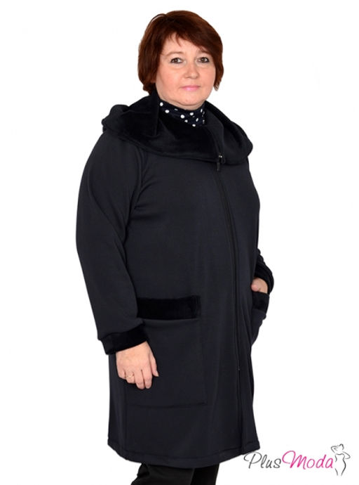 Куртка-толстовка Модель №497 размеры 44-84 - Plusmoda фото 11