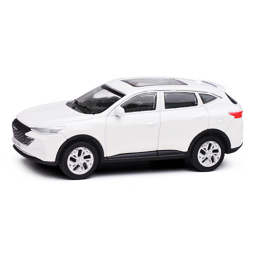 Машина металл Haval f7 10,5 см, (белый) инерц, в коробке