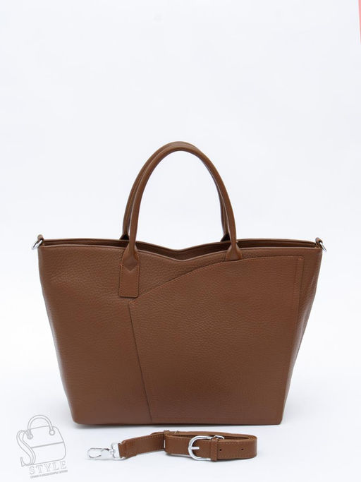 Сумка женская кожаная 1059C brown Polina&Eiterou
