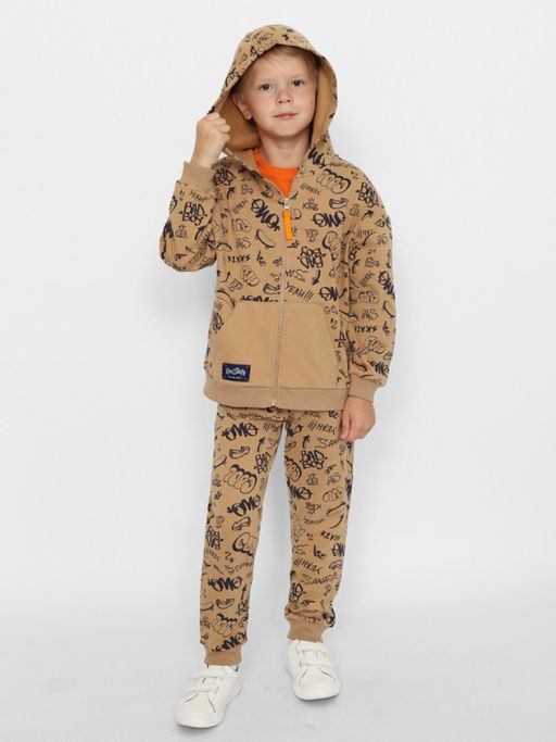 CRB wear/CWKB 63678-31-384 Толстовка для мальчика,бежевый/Ex.Cherubino  фото 3