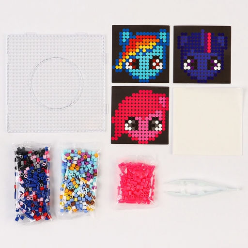 Мозаика 3 в 1 My little pony, аквамозаика, термомозаика и мозаика из EVA, 4+