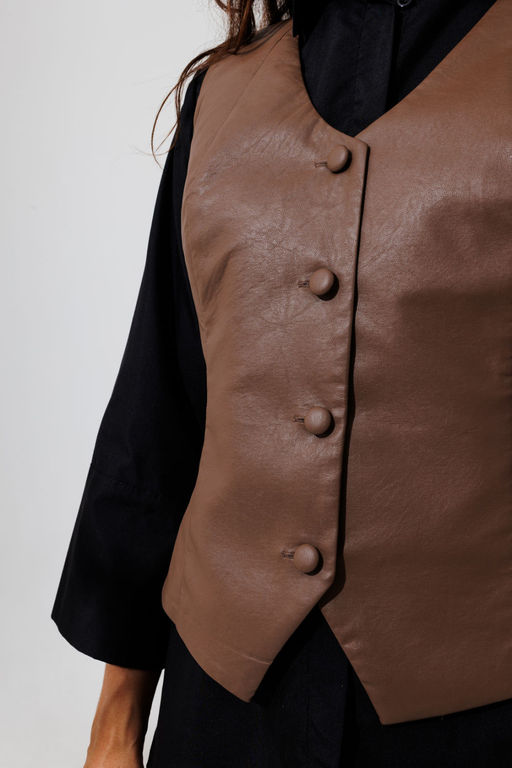 Жилет KOKOdea 7.25 шоколад  фото 5