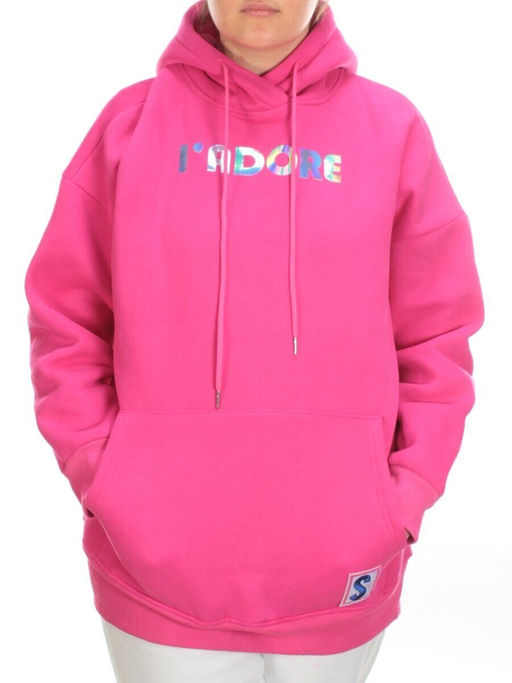 KD713 PINK Худи женское на флисе - Fashion фото 2