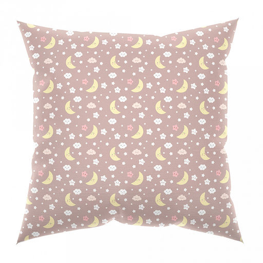 Подушка для сна 60х60см Спокойной ночи 2-х камерная: основной чехол бязь 140г/м2 ГОСТ (хлопок 100%), не съемный, внутренний чехол нетканное полотно (п/э100%), наполнитель: холофайбер высшего сорта, упаковка п/э пресс, Домашняя мода (Россия)