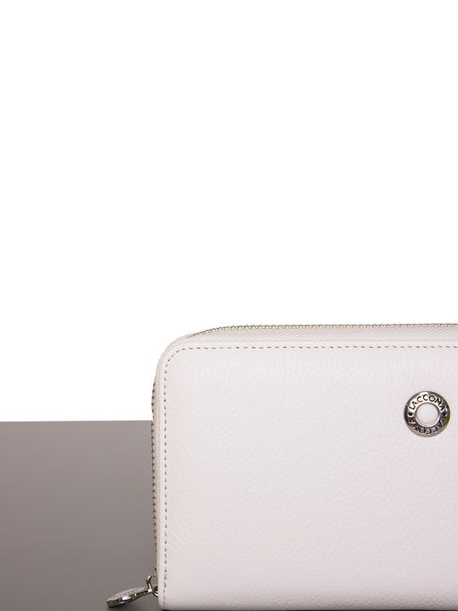 LACCOMA кошелек LA-1073-белый натуральная кожа  фото 4
