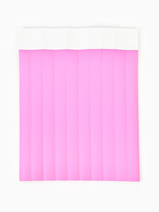 Браслеты бумажные розовые, 24.5 см × 2 см, 100 шт.