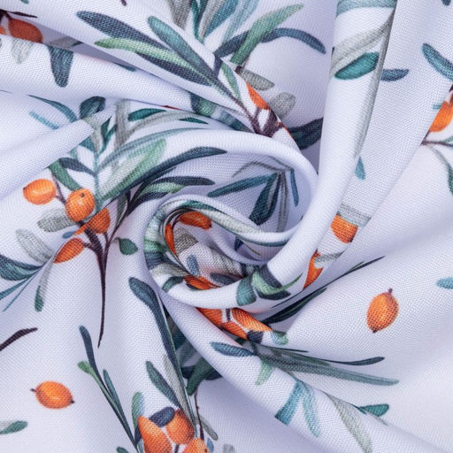 Комплект штор для кухни с подхватами Berry garden 145х180см-2 шт., 100% п/э - Этель фото 6