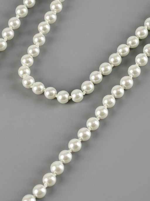 Карнавальный костюм Гэтсби, платье, боа, перчатки, бусы, р-р. 42-44 - Страна карнавалия фото 12